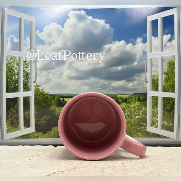 Silly Bunny Pink/ White Ceramic 20oz Mug - Picture 9 of 10